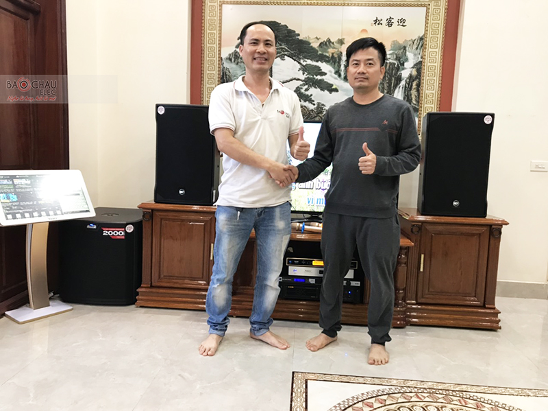 Dàn karaoke gia đình anh Chiến h7