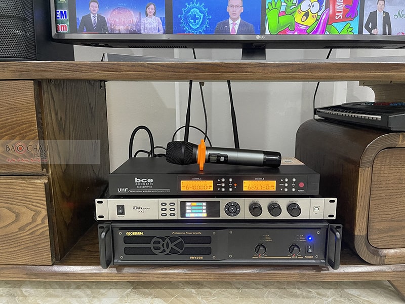 Lắp đặt dàn karaoke gia đình anh Đăng tại Hải Phòng 