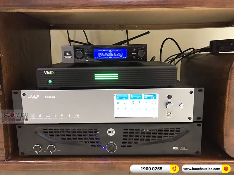 Lắp đặt d&agrave;n karaoke anh Khang tại Hải Ph&ograve;ng