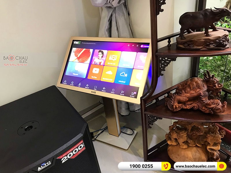 Lắp đặt d&agrave;n karaoke anh Khang tại Hải Ph&ograve;ng