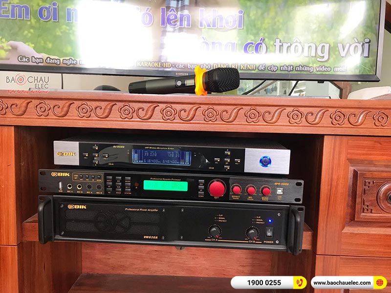Lắp đặt dàn karaoke anh Khương tại Hải Phòng