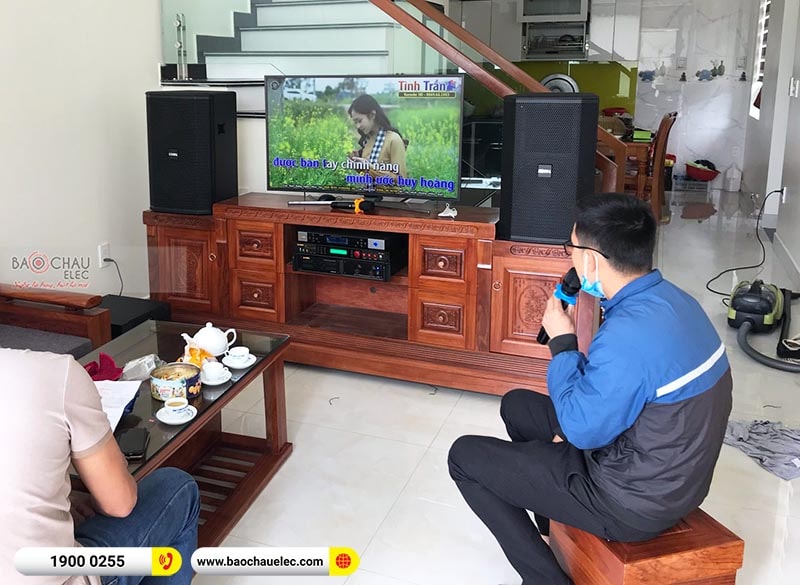 Lắp đặt dàn karaoke anh Khương tại Hải Phòng