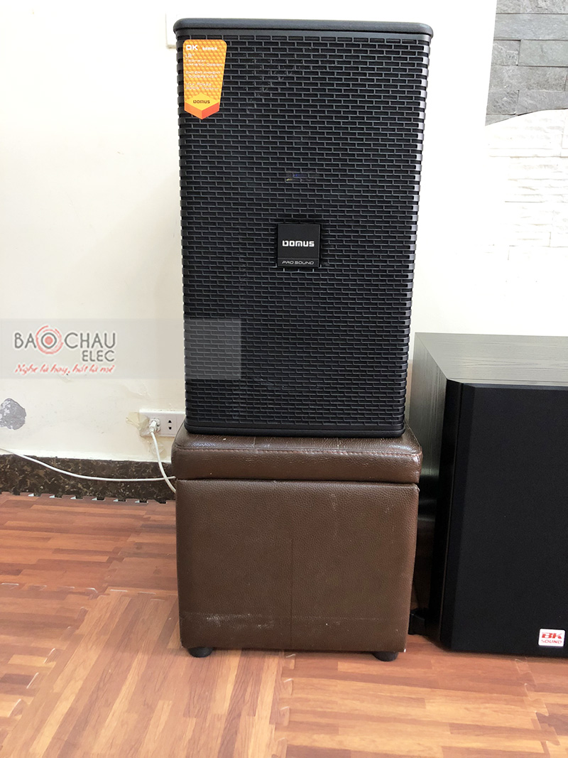 Lắp đặt dàn karaoke gia đình anh Ngạn tại Hải Phòng (Domus DP612S, VM820A, BPR-8500, SW612B, BJ-U550)