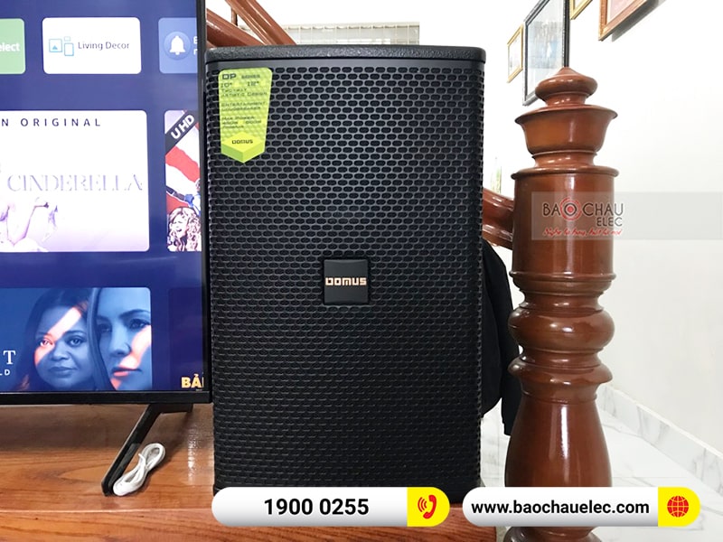 Dàn karaoke gia đình anh Nguyên