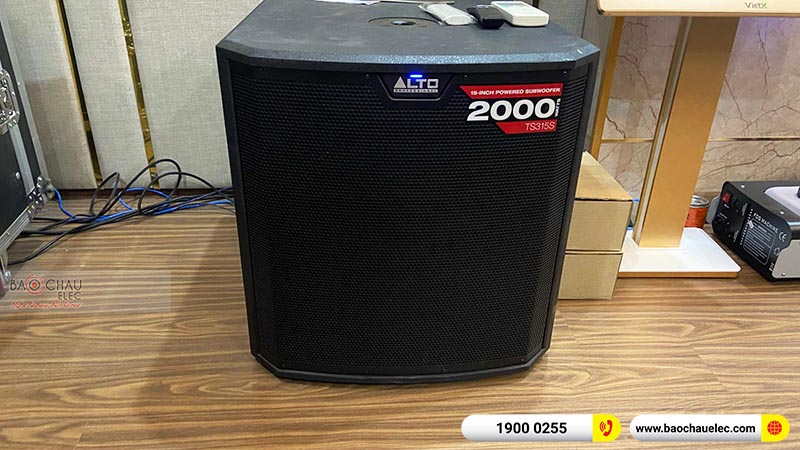 Lắp đặt dàn karaoke anh Nguyện tại Hải Phòng
