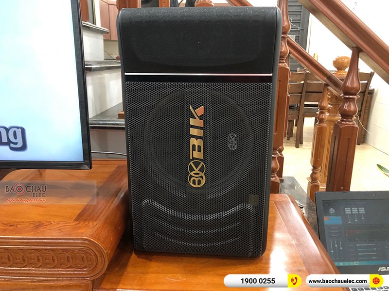 Lắp đặt dàn karaoke gia đình anh Phong
