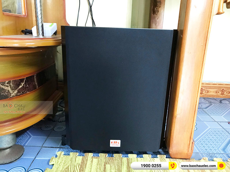 Lắp đặt dàn karaoke gia đình anh Phương