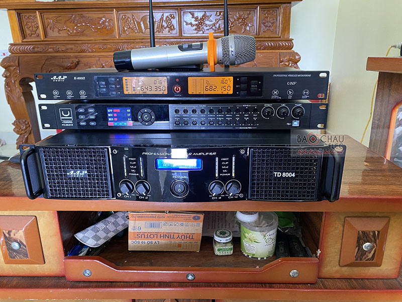Dàn karaoke gia đình anh Thắng h2