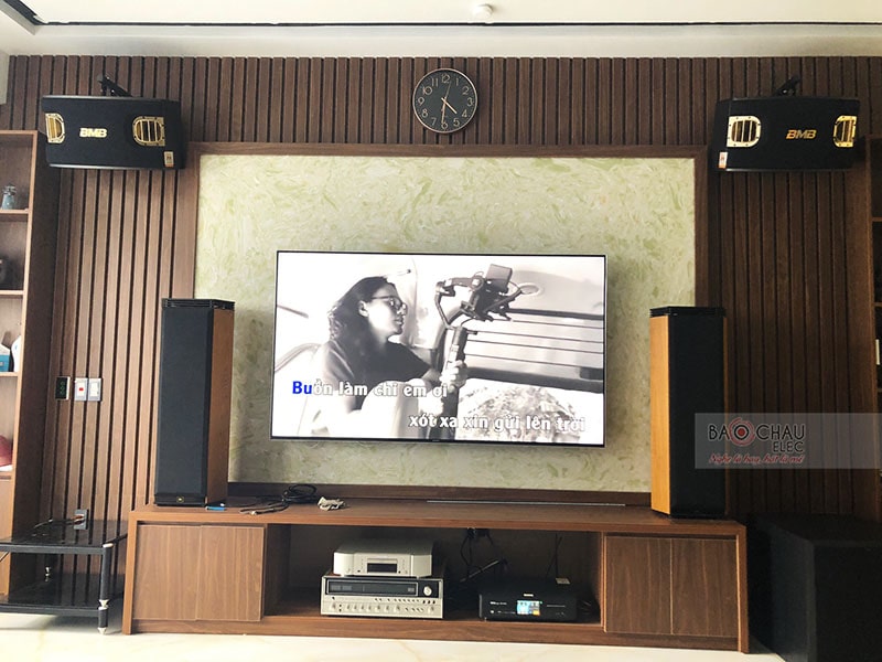 Lắp đặt d&agrave;n karaoke gia đ&igrave;nh anh Th&agrave;nh tại Hải Ph&ograve;ng