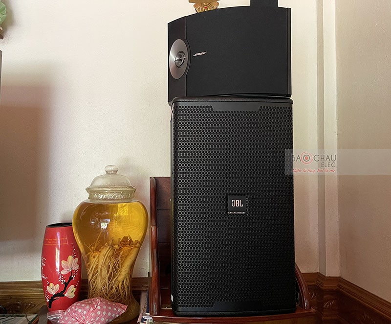 Lắp đặt dàn karaoke gia đình anh Thông tại Quảng Ninh (JBL KP6012, Crown T7, KX180, WXC-50, VM200)