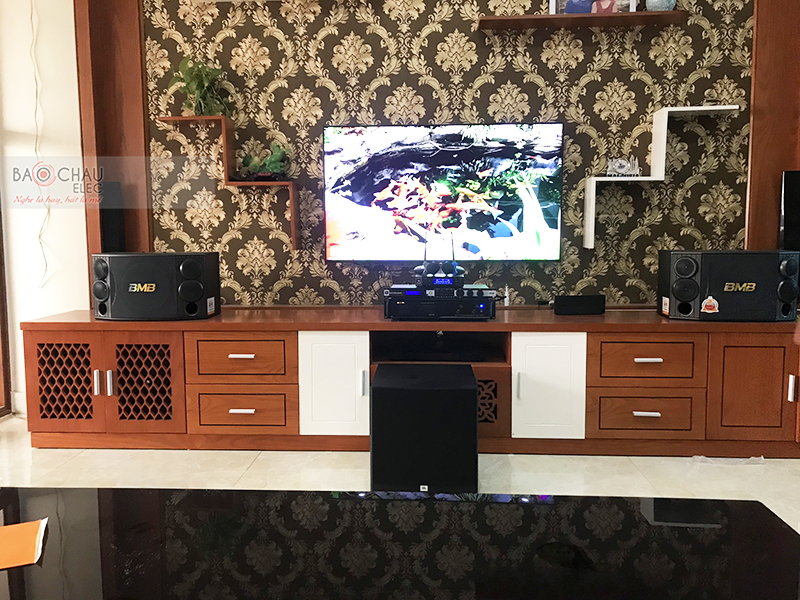 Lắp đặt d&agrave;n karaoke gia đ&igrave;nh anh Tuấn tại Hải Ph&ograve;ng