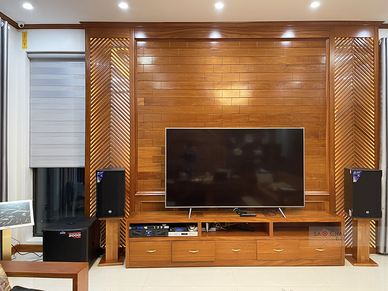 Dàn karaoke gia đình anh Ước tại Hải Phòng