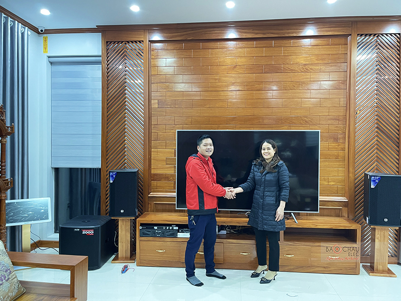 Dàn karaoke gia đình anh Ước h5
