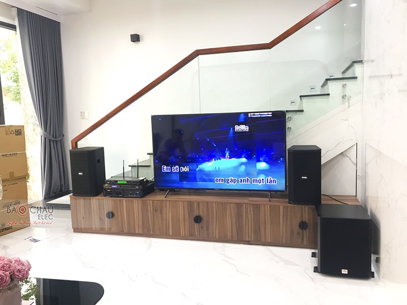 Lắp đặt dàn karaoke chị Hường tại Hải Phòng