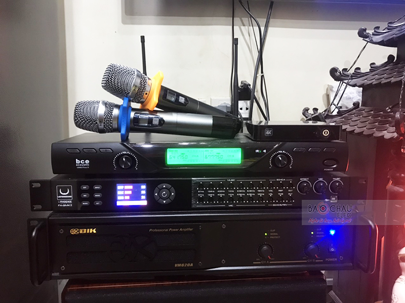 Dàn karaoke gia đình chj Linh h2