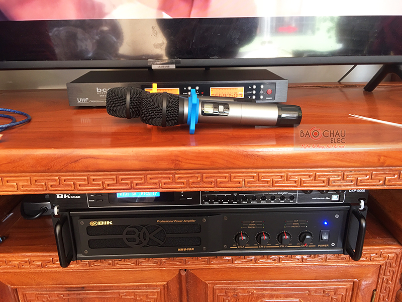 Dàn karaoke gia đình chị Phương h4