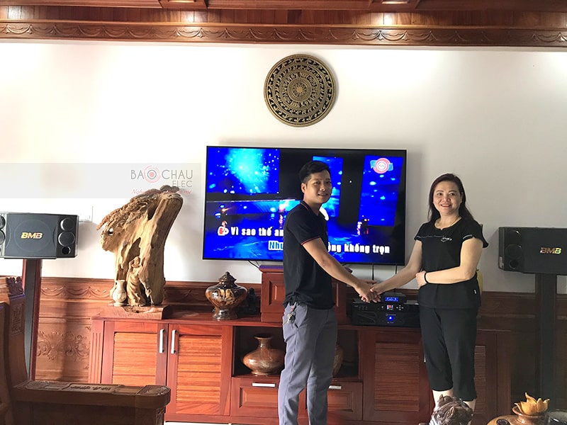 Dàn karaoke gia đình chị Phương ở Hải Phòng h5
