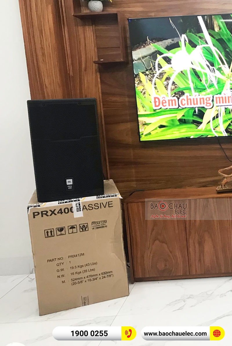 Lắp đặt dàn karaoke gia đình chị Thủy