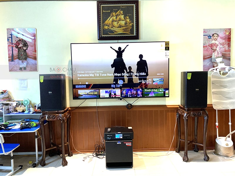 Dàn karaoke gia đình chị Trang ở Hải Phòng h3