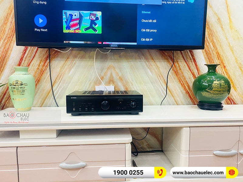 Dàn nghe nhạc gia đình anh Tiếp 
