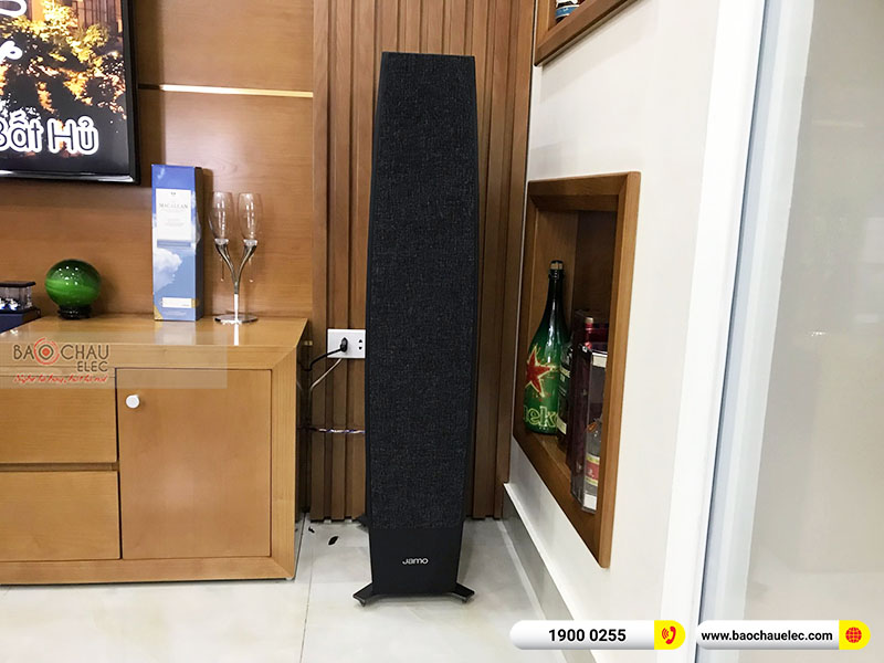 Dàn nghe nhạc gia đình anh Tuấn