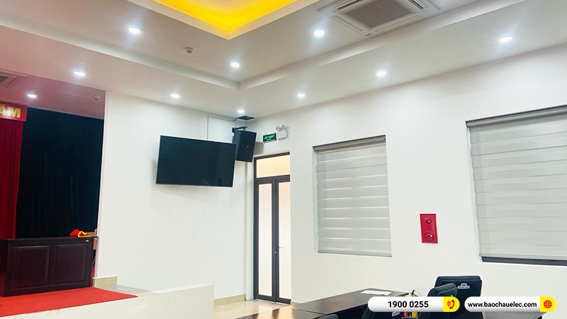Lắp đặt dàn âm thanh hội trường cho công ty thông tin điện tử hàng hải Việt Nam (Alto AT2000II, VM620A, VM840A, X5 Plus, Alto Live 802,...)
