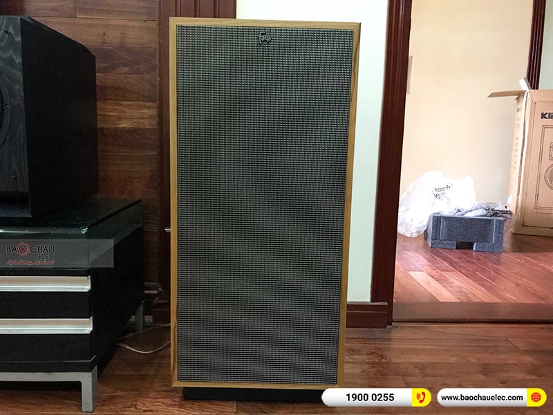 Nâng cấp, lắp đặt Loa Klipsch Forte IV cho gia đình chú Trung tại Hải Phòng