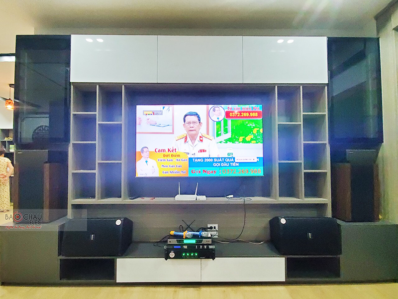 Dàn karaoke gia đình anh Kiên h4