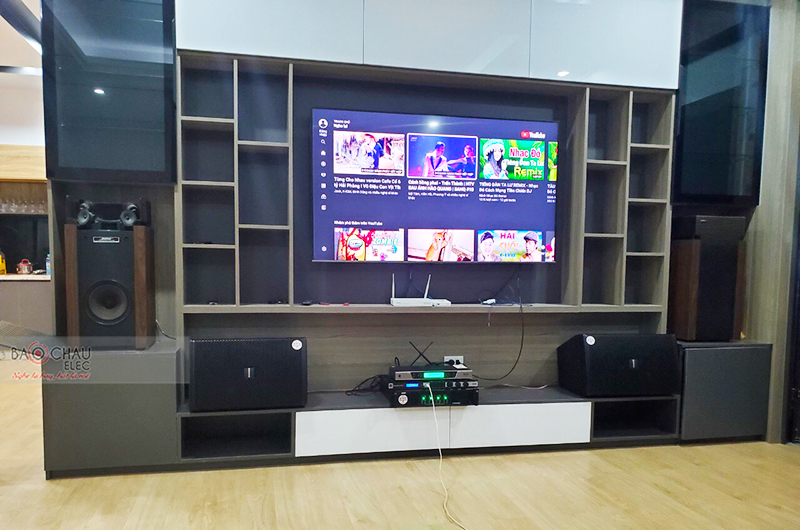 Dàn karaoke gia đình anh Kiên h5
