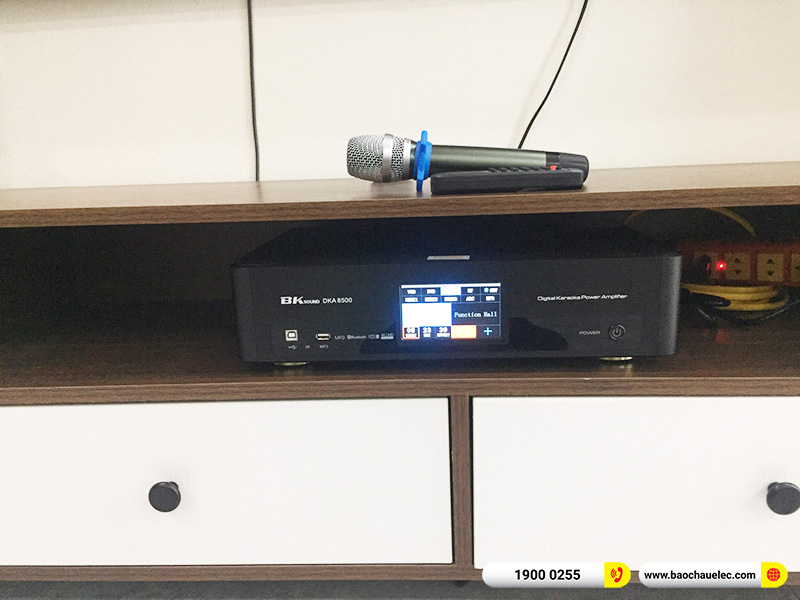 Lắp đặt dàn karaoke JBL gần 30tr cho anh Duy tại Hà Nội (JBL MTS10, BKSound DKA 8500)