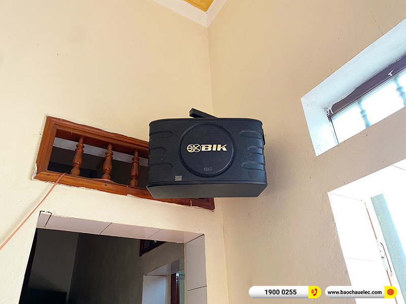 Lắp đặt dàn karaoke trị giá khoảng 20 triệu cho anh Sơn tại Hòa Bình (BIK BJ-S668, APP MZ46, DSP-9000 Plus, U900 Plus Ver 2)