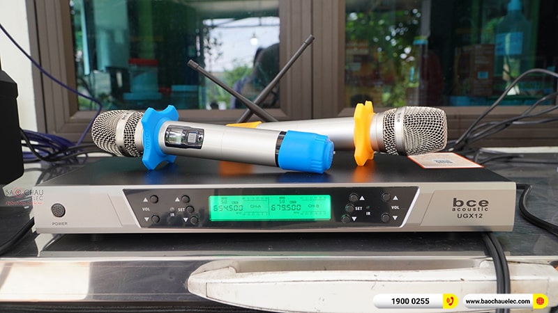 Lắp đặt dàn karaoke trị giá hơn 40 triệu đồng cho anh Đoán tại Hòa Bình