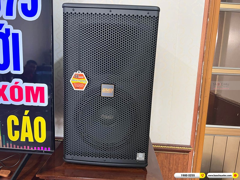 Lắp đặt dàn karaoke trị giá gần 60 triệu cho anh Hiểu tại Hòa Bình