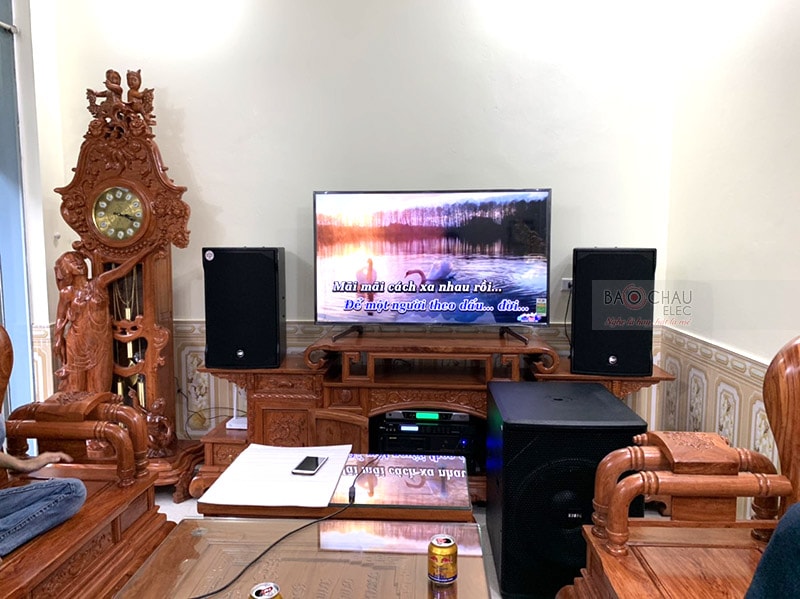 dàn karaoke cao cấp của gia đình anh Hồng h5
