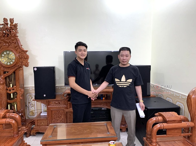 dàn karaoke cao cấp của gia đình anh Hồng h6
