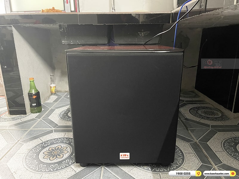 Lắp đặt dàn karaoke trị giá gần 50 triệu cho anh Thụ tại Hòa Bình