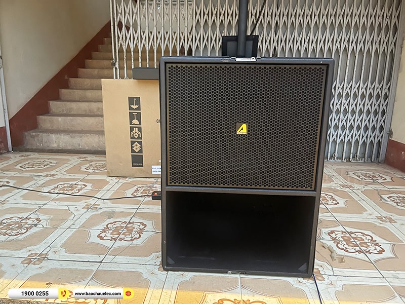 Lắp đặt dàn Line Array Actpro sự kiện hơn 112tr cho Trường THPT Lạc Sơn tại Hòa Bình (Actpro A2 Suit Neo, KP500, TS-18A8000,…) 