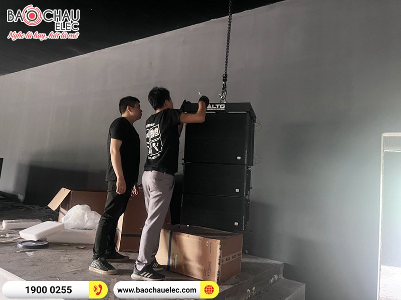 Một số công trình lắp đặt Loa Line Array