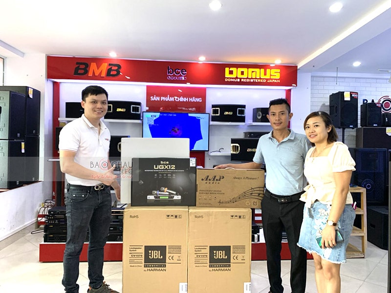 Dàn karaoke cao cấp của gia đình anh Lực h1
