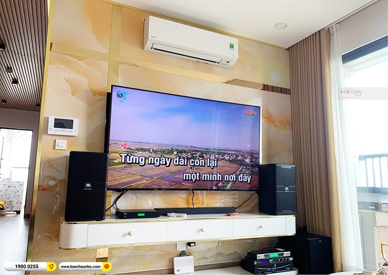 Lắp đặt d&agrave;n karaoke trị gi&aacute; khoảng 70 triệu cho anh Chiến tại Hưng Y&ecirc;n