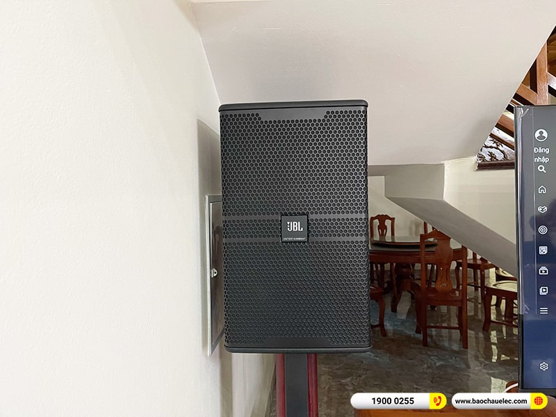 Lắp đặt dàn karaoke trị giá khoảng 90 triệu cho anh Điệp tại Hưng Yên (JBL KP4012 G2, Crown T7, KX180A, HTS12, JBL VM300) 
