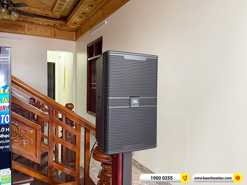 Lắp đặt dàn karaoke trị giá khoảng 90 triệu cho anh Điệp tại Hưng Yên (JBL KP4012 G2, Crown T7, KX180A, HTS12, JBL VM300) 