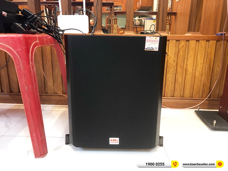 Lắp đặt dàn karaoke trị giá hơn 40 triệu cho anh Mẫn tại Hưng Yên (Denon DP-R312, VM620A, X6 Luxury, SW612C, UGX12 Plus)