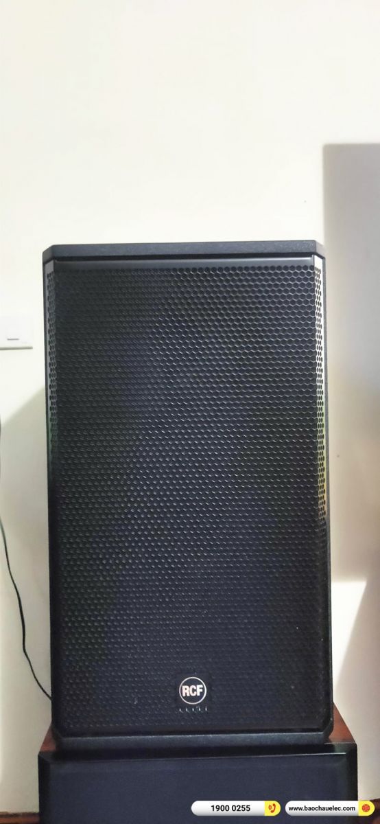 Lắp đặt dàn karaoke trị giá hơn 60 triệu cho anh Nam tại Hưng Yên (RCF X-MAX 12, BPA-8200, BPR-5600, SW612C, BIK BJ-U500)