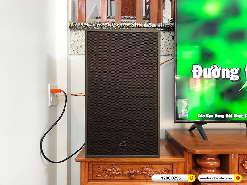Lắp đặt dàn karaoke Alto gần 40tr cho anh Tâm tại Hưng Yên (Alto BLS12+, CA-J602, X6 Luxury, SW612C, BCE UGX12)