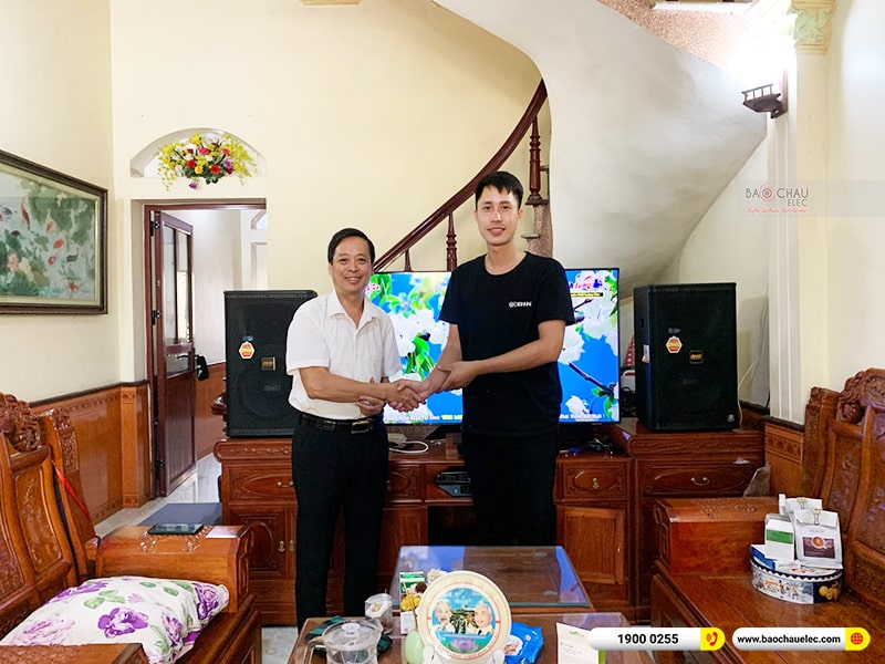 Lắp đặt dàn karaoke trị giá hơn 80 triệu cho anh Thắng tại Hưng Yên (BMB CSS 1212SE, BMB DAD 950, BMB KSP-50, JBL A120P, BMB WB-5000)