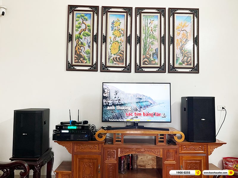 D&agrave;n karaoke gia đ&igrave;nh anh Thuyết tại Hưng Y&ecirc;n