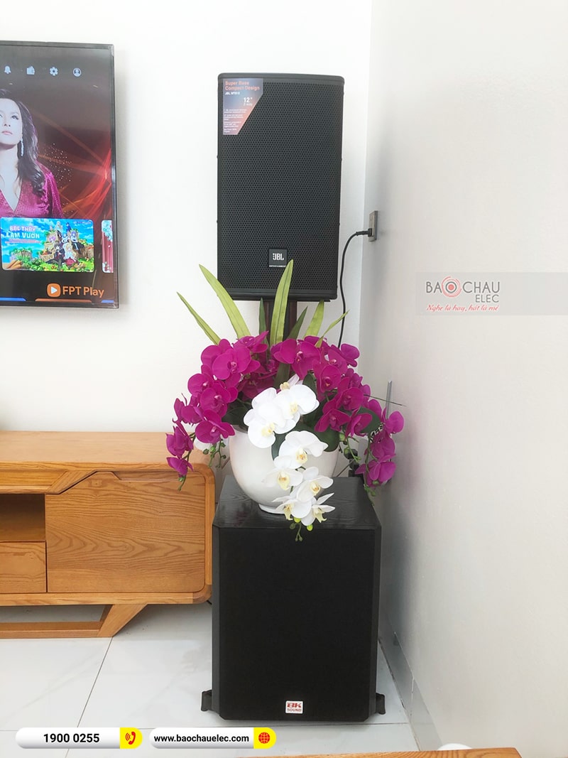 Lắp đặt dàn karaoke trị giá gần 50 triệu cho anh Tiến tại Hưng Yên (JBL MTS12, DKA BKSound 8500, BKSound SW612B) 