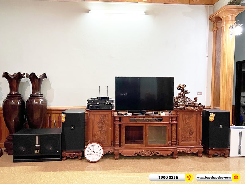 Lắp đặt dàn karaoke trị giá hơn 70 triệu cho anh Tùng tại Hưng Yên (JBL XS15, VM830A, KX180A, BJ-W88 Plus, VM200, BKSound M8)