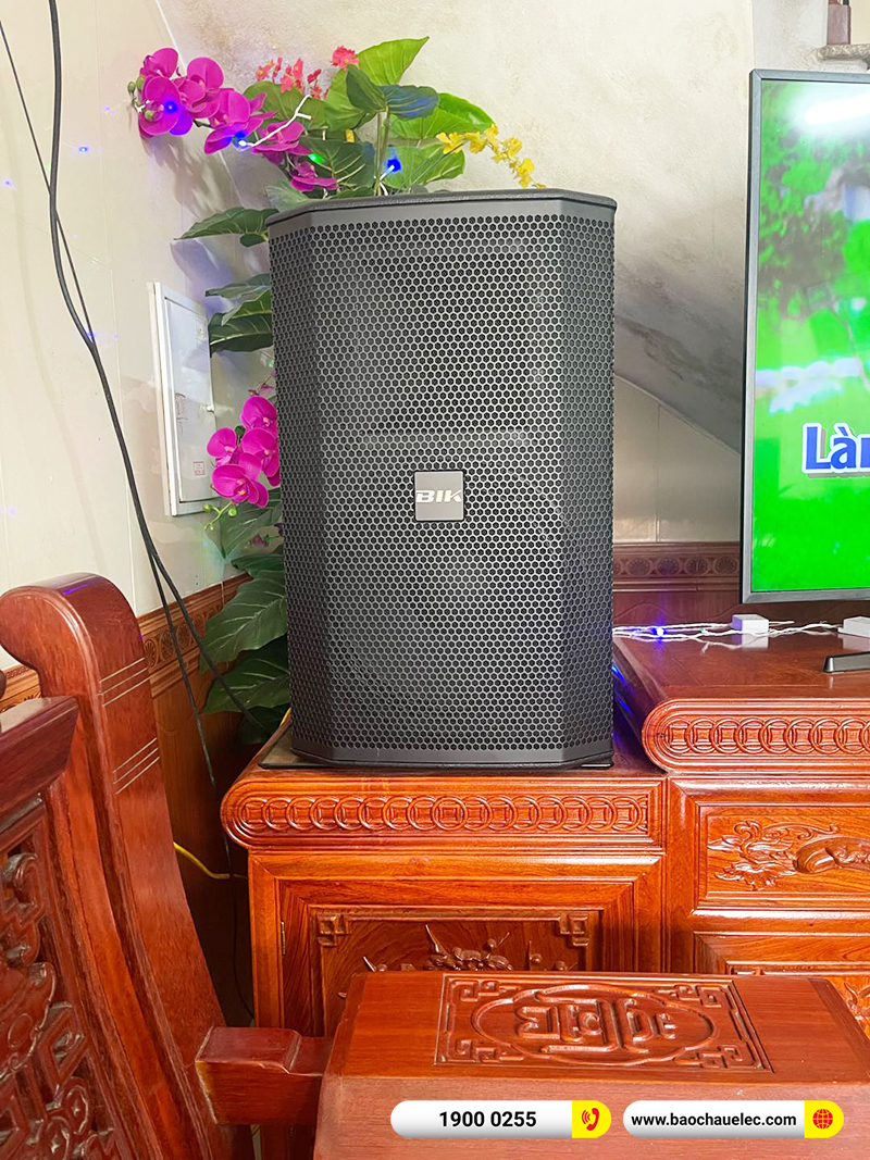 Lắp đặt dàn karaoke trị giá hơn 30 triệu cho chú Châm tại Hưng Yên (BIK BSP 412II, VM620A, BPR-5600, U900 Plus X) 